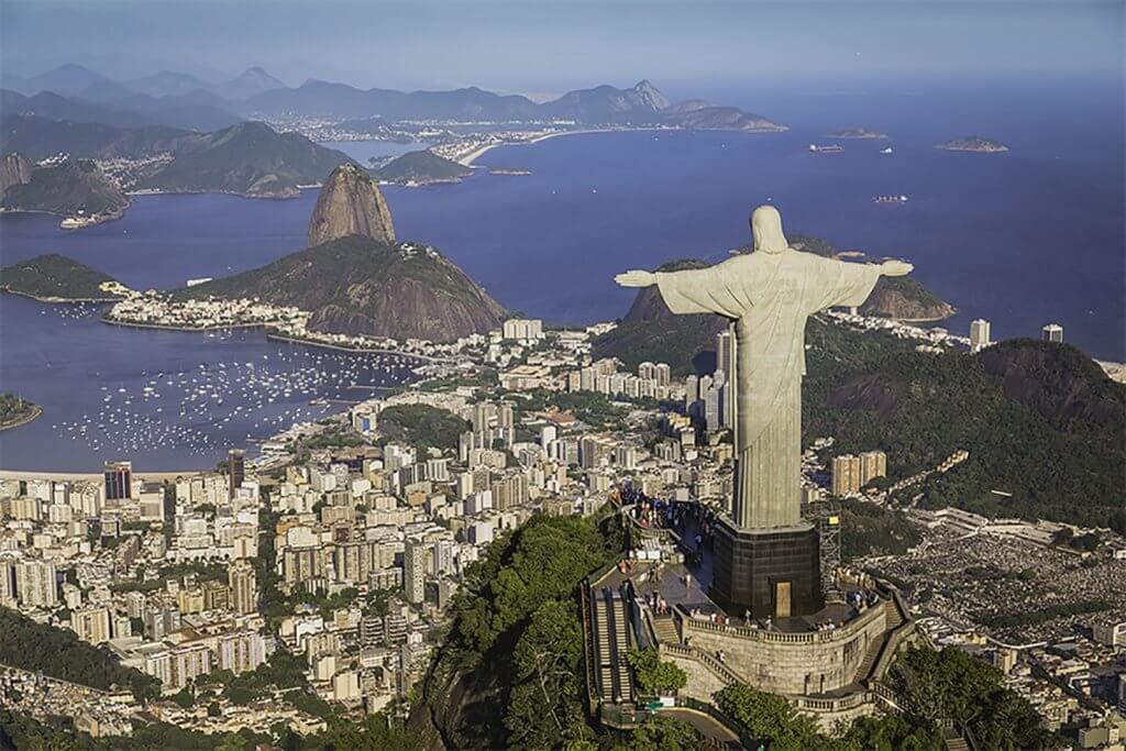 Vista de toda a cidade do Rio de Janeiro
