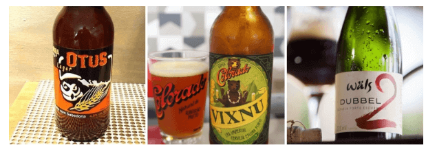 3 tipos de cervejas do Brasil