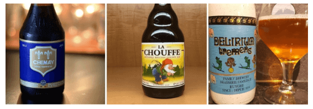 3 tipos de cervejas da Bélgica