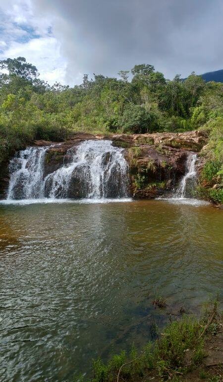 Cachoeira na Floresta do Uaimii